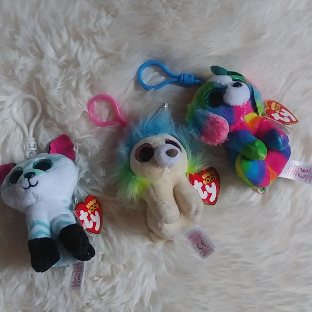 Bundle Beanie Boos Keychains